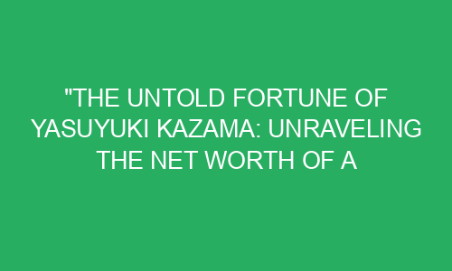Unraveling the Net Worth of a Music Legend: A Look into David Byrne's Fortune